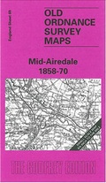 Cover: Mid-Airedale 1858-70 - Alan Godfrey Maps