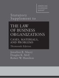 Cover: Statutory Supplement to The Law of Business Organizations, Cases, Materials, and Problems - Foundation Press