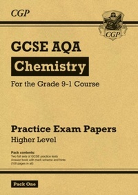 Abbildung von: GCSE Chemistry AQA Practice Papers: Higher Pack 1 - Coordination Group Publications Ltd (CGP)