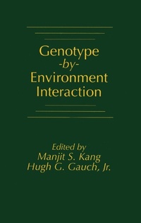 Enlarge image Cover: Genotype by Environment Interaction - CRC Press