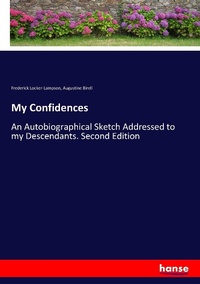Enlarge image Cover: My Confidences - Hansebooks