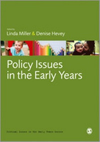 Enlarge image Cover: Policy Issues in the Early Years - SAGE Publications Ltd