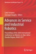 Cover: Advances in Service and Industrial Robotics - Springer