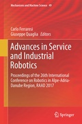 Cover: Advances in Service and Industrial Robotics - Springer