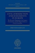Cover: Civil Jurisdiction and Judgments in Europe - Oxford University Press