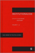 Cover: Institutionalism II - SAGE Publications Ltd