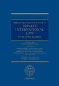 Cover: Cheshire, North & Fawcett: Private International Law - Oxford University Press