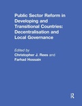 Bild: Public Sector Reform in Developing and Transitional Countries - Routledge