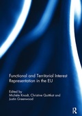 Cover: Functional and Territorial Interest Representation in the EU - Routledge