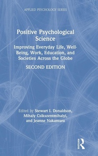 Enlarge image Cover: Positive Psychological Science - Routledge