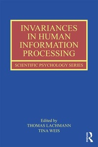 Abbildung von: Invariances in Human Information Processing - Routledge