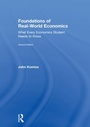 Cover: Foundations of Real-World Economics - Routledge