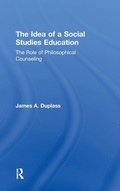 Cover: The Idea of a Social Studies Education - Routledge