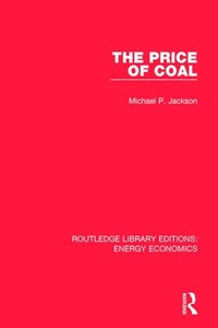 Enlarge image Cover: The Price of Coal - Routledge