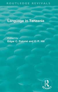 Abbildung von: Routledge Revivals: Language in Tanzania (1980) - Routledge
