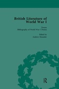 Cover: British Literature of World War I, Volume 5 - Routledge