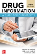 Cover: Drug Information: A Guide for Pharmacists, Sixth Edition - McGraw-Hill Education