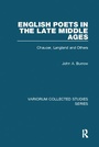 Cover: English Poets in the Late Middle Ages - Routledge
