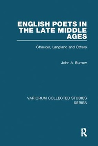 Enlarge image Cover: English Poets in the Late Middle Ages - Routledge