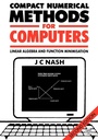 Cover: Compact Numerical Methods for Computers - Institute of Physics Publishing