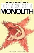 Cover: The Disintegration of the Monolith - Verso Books