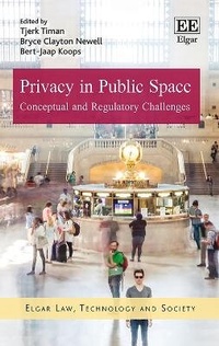 Enlarge image Cover: Privacy in Public Space - Edward Elgar Publishing