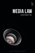 Cover: Media Law - Hart Publishing