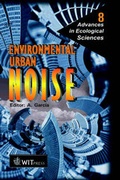 Cover: Environmental Urban Noise - WIT Press