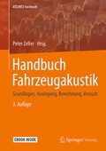 Cover: Handbuch Fahrzeugakustik - Springer Vieweg