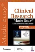 Cover: Clinical Research Made Easy - Jaypee Brothers Medical Publishers