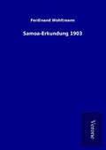Cover: Samoa-Erkundung 1903 - TP Verone Publishing