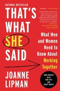 Cover: That's What She Said - HarperCollins