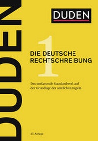 Bild vergrößern Bild: Duden - Die deutsche Rechtschreibung - Duden