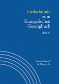 Cover: Liederkunde zum Evangelischen Gesangbuch. Heft 23 - Vandenhoeck & Ruprecht