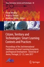 Cover: Citizen, Territory and Technologies: Smart Learning Contexts and Practices - Springer