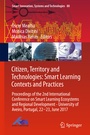 Cover: Citizen, Territory and Technologies: Smart Learning Contexts and Practices - Springer
