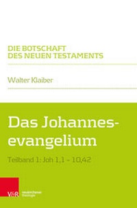 Abbildung von: Johannesevangelium I - Vandenhoeck & Ruprecht