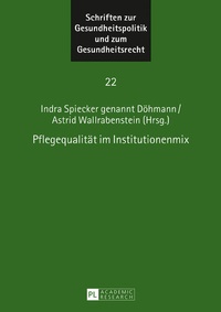 Abbildung von: Pflegequalität im Institutionenmix - Peter Lang Verlag