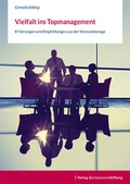 Cover: Vielfalt ins Topmanagement - Verlag Bertelsmann Stiftung
