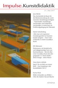 Cover: Impulse.Kunstdidaktik - ATHENA-Verlag