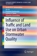 Cover: Influence of Traffic and Land Use on Urban Stormwater Quality - Springer