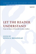 Cover: Let the Reader Understand - T.& T.Clark Ltd