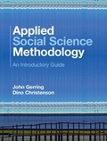 Cover: Applied Social Science Methodology - Cambridge University Press