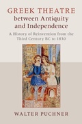 Cover: Greek Theatre between Antiquity and Independence - Cambridge University Press