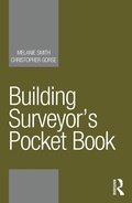 Cover: Building Surveyor's Pocket Book - Routledge