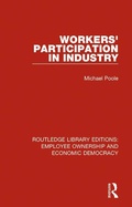 Cover: Workers' Participation in Industry - Routledge