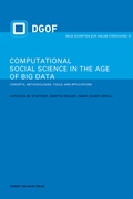 Cover: Computational Social Science in the Age of Big Data - Herbert von Halem Verlag