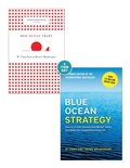 Cover: Blue Ocean Strategy with Harvard Business Review Classic Article "Red Ocean Traps" (2 Books) - Harvard Business Review Press
