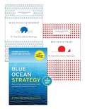 Cover: Blue Ocean Strategy with Harvard Business Review Classic Articles "Blue Ocean Leadership" and "Red Ocean Traps" (3 Books) - Harvard Business Review Press