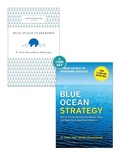 Cover: Blue Ocean Strategy with Harvard Business Review Classic Article "Blue Ocean Leadership" (2 Books) - Harvard Business Review Press
